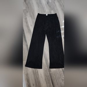 Express Black Wide Leg Pleated Pants